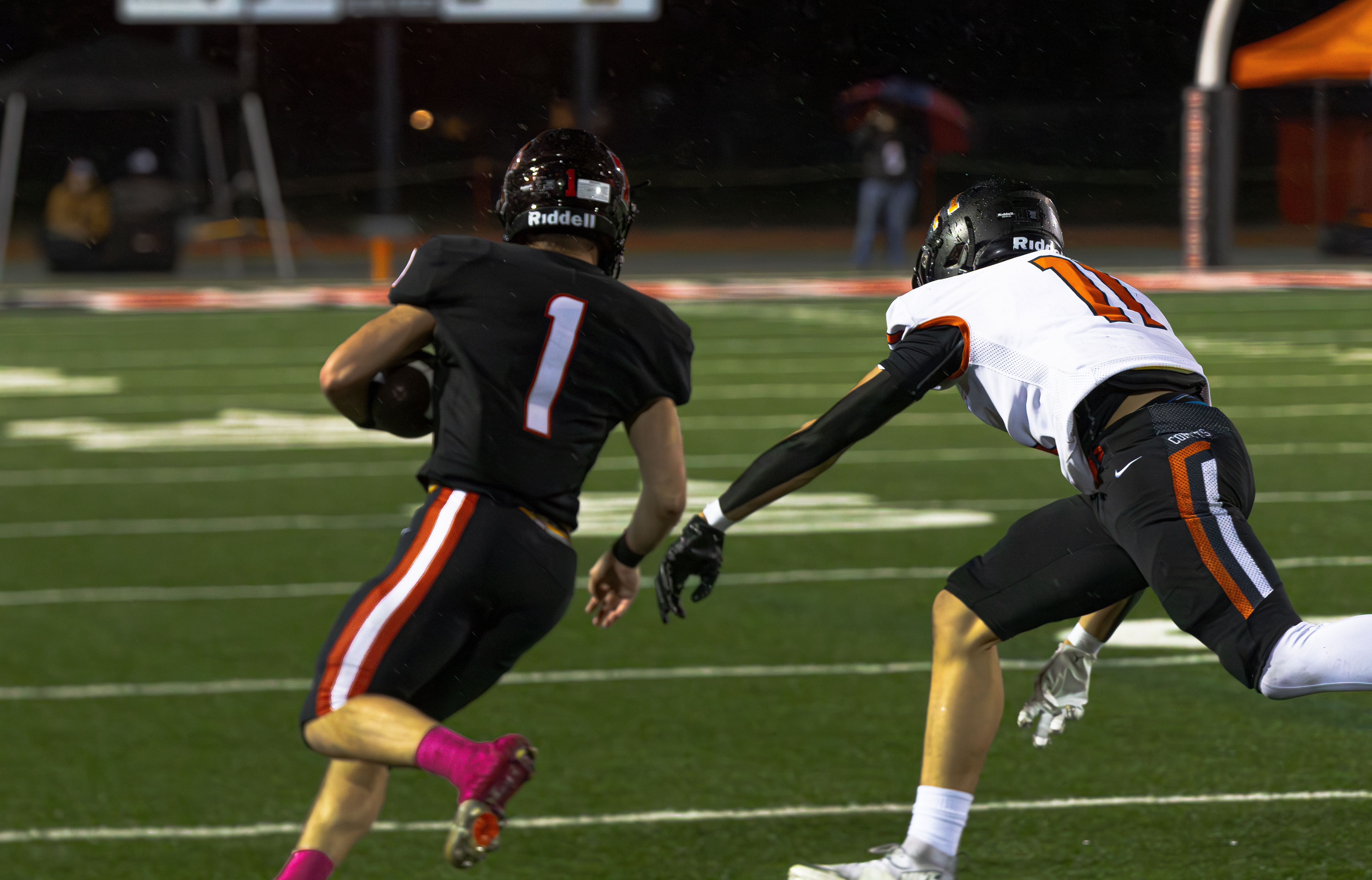Thurston Football plays against the Crater Comets on Friday, Oct. 10.