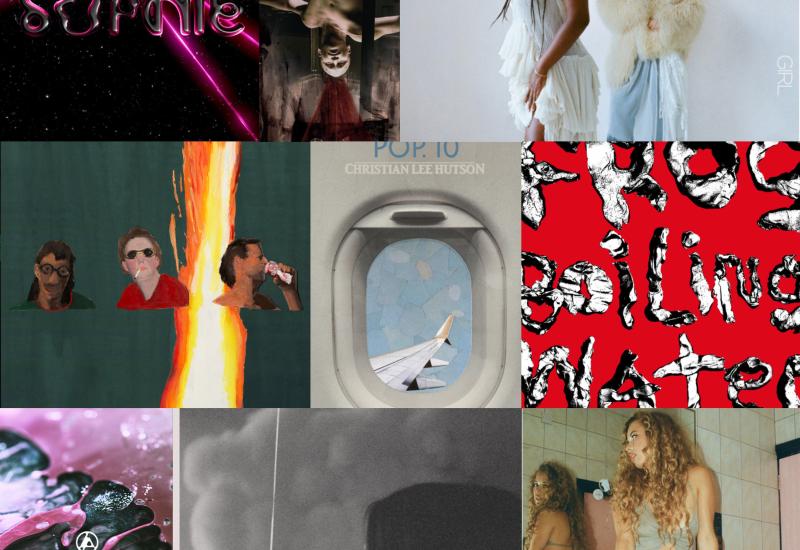 A collage of album covers from this week's Top 30 Charts